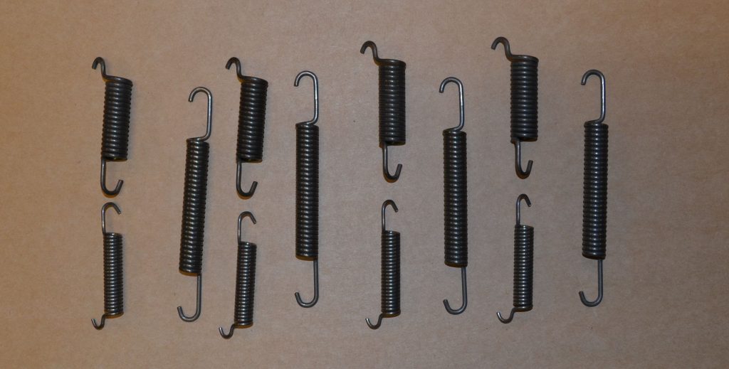 thumbnail image 2 of Moparpro Brake Shoe Return Spring Set For 1937-1942 Plymouth Dodge – Set Of 6 2 of 5